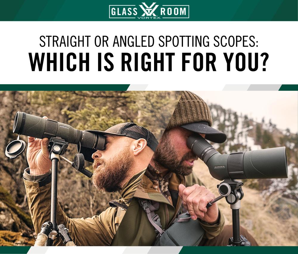 Hunters glassing with the Vortex® New Razor® Hd 13-39x56 Straight and Angled Spotting Scopes