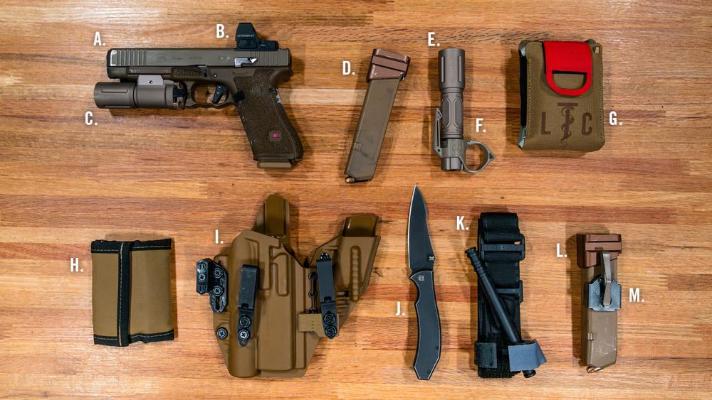 Chris Urrutia's Everyday Carry Concealed Considerations Kit List