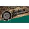 Vortex® Custom Turret enlarged view over rifle with riflescope on rocky terrain