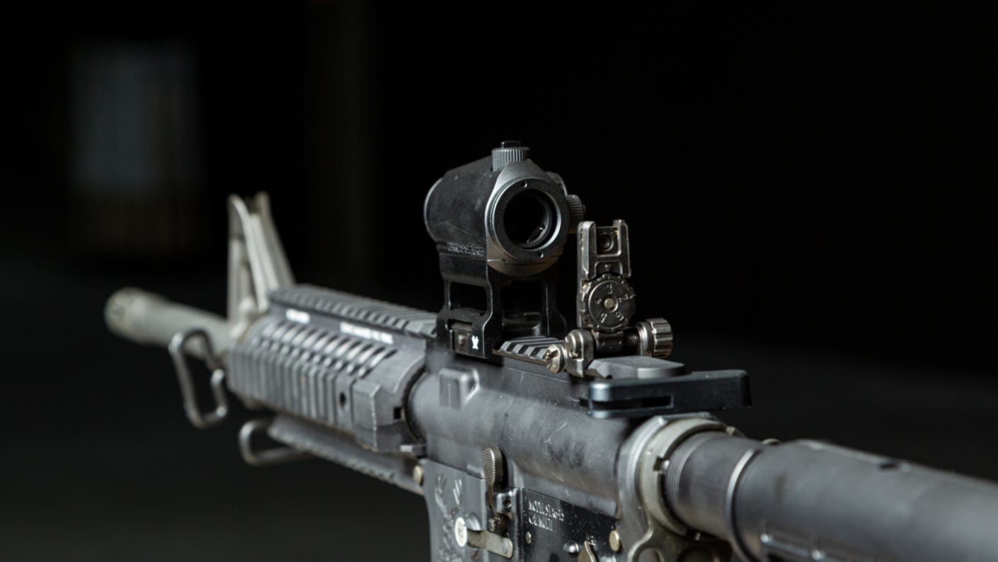 Red Dot on a Riflescope