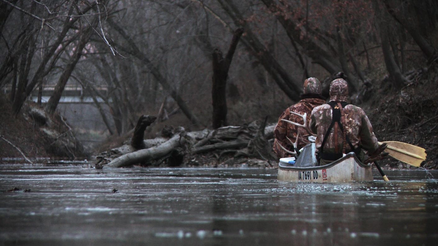 Hitting the Water to Hunt Pressured Whitetails