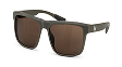 Banshee glasses front view green/amber